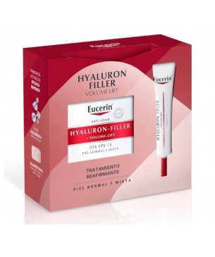 Eucerin Cofre Hyaluron Filler Volume Lift Día Spf 15 Piel Normal-Mixta 50 Ml