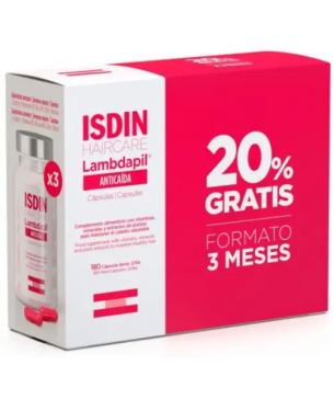 Isdin Lambdapil Anti-queda 180 Cápsulas