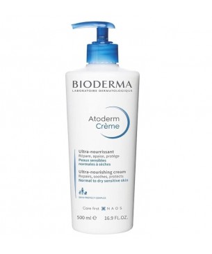 Bioderma Atoderm Crema 500 Ml con Dispensador
