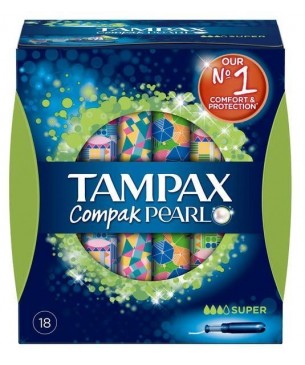 Tampax Compak Pearl Tampon...