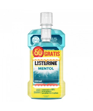 Listerine Mentol 500 Ml +...