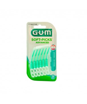 Gum Soft Picks Advanced T-M 12 Uds