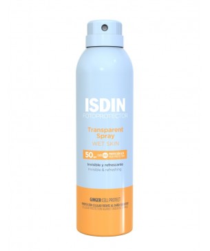 Isdin Transparent Spray Wet Skin Spf 50+ 100 Ml