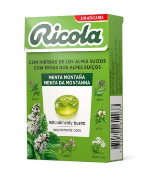 Ricola Caramelo Sin Azúcar Menta Montaña 50 G